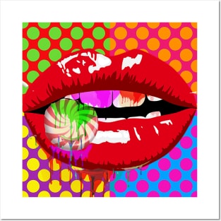 sweet lips Posters and Art